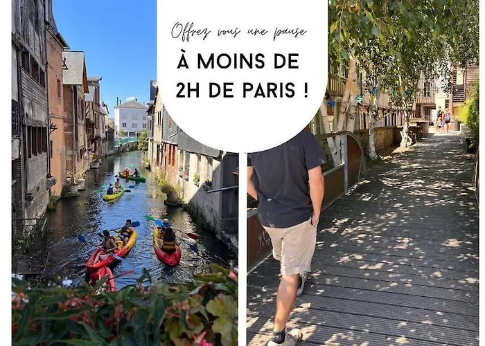 Lovely&cosy - Balnéo Au Coeur Des Canaux Appartement Pont-Audemer